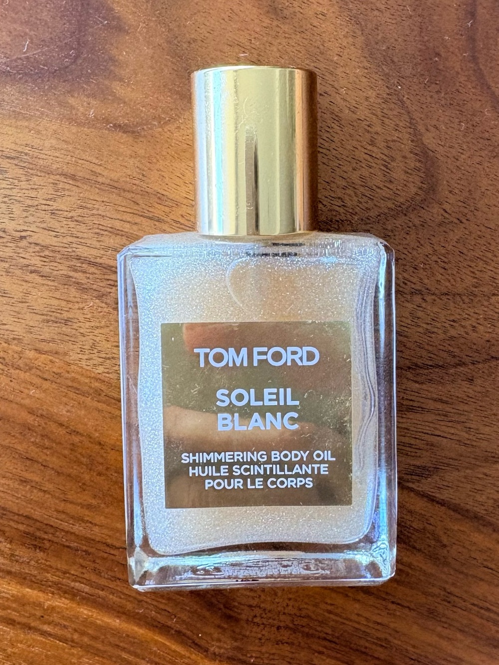 Tom Ford Soleil Blanc Shimmering Body Oil Gold 45ml 1.5 oz Brand New Unused